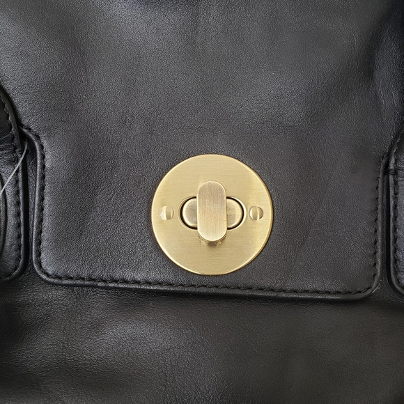 Rocha John Rocha Black Leather Handbag - Picture 10 of 11